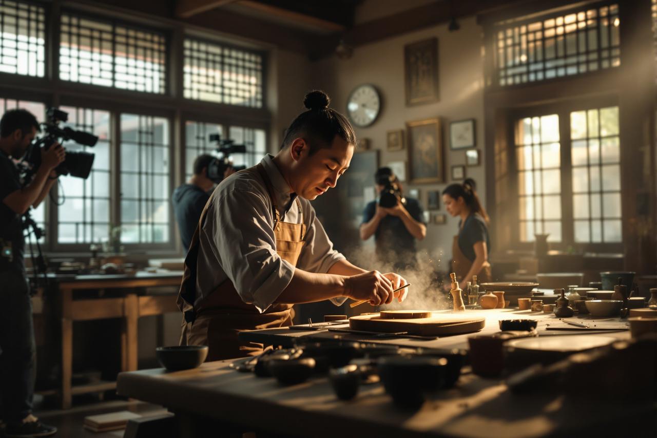 狼窝影院作品《非遗传承》 狼窝影院作品《非遗传承》海报